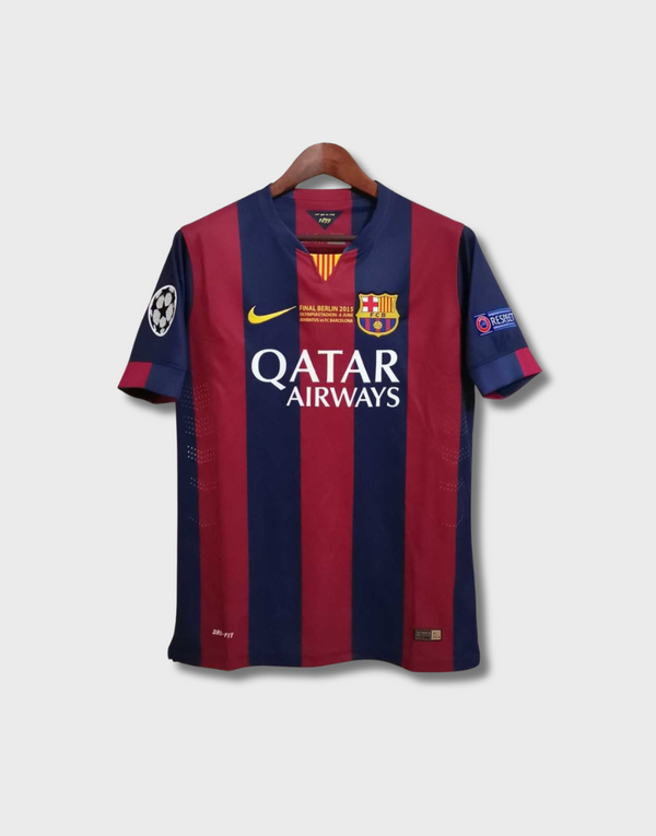 2015 Barcelona Home Berlin UCL Final Retro Jersey